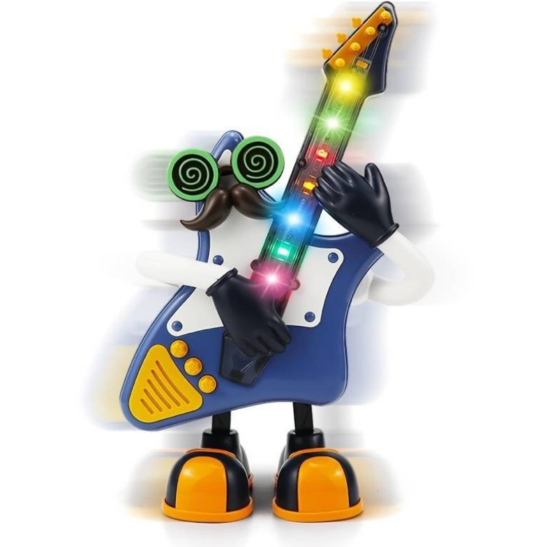 Electric Dancing Mr Rock Music Light Swing Guitar