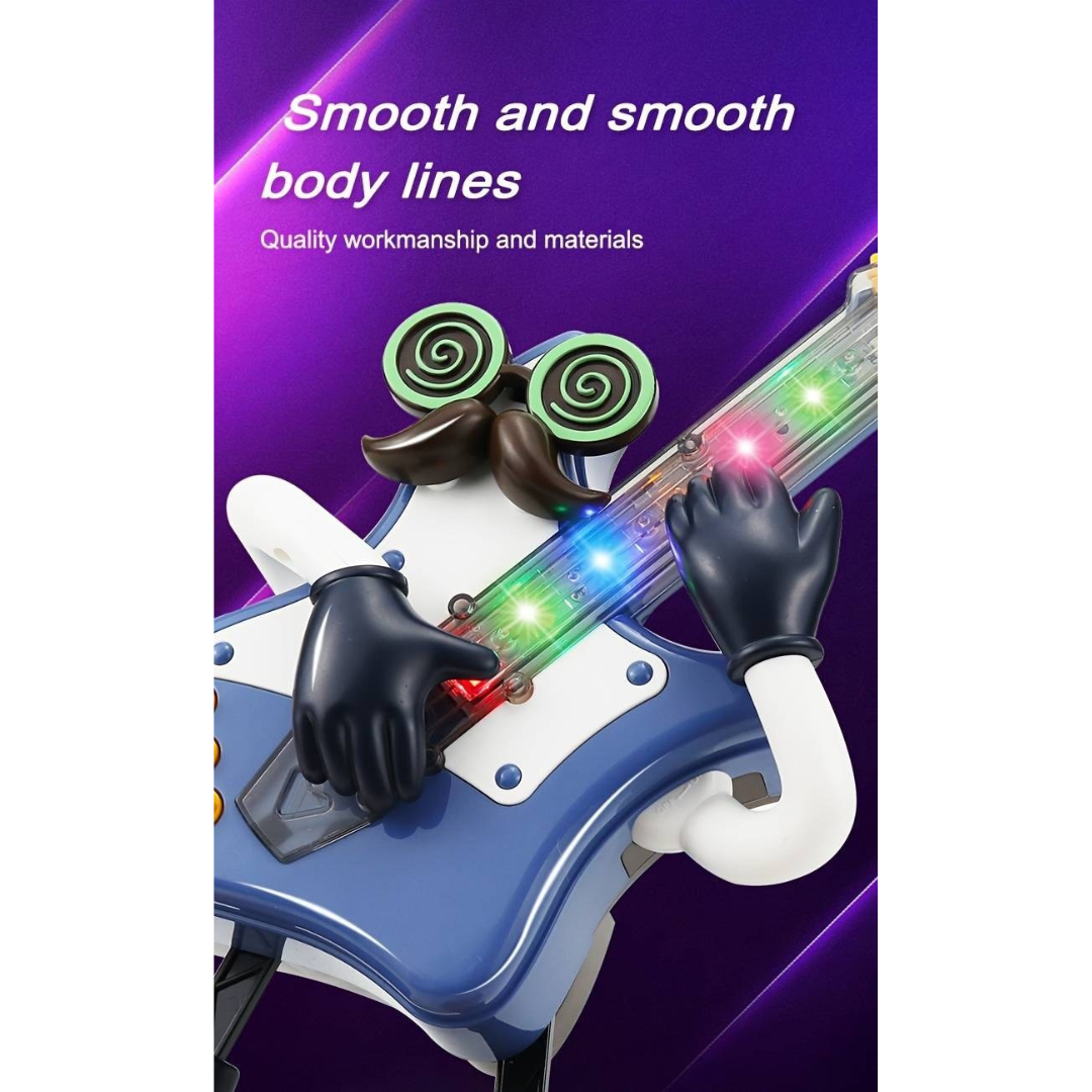 Electric Dancing Mr Rock Music Light Swing Guitar