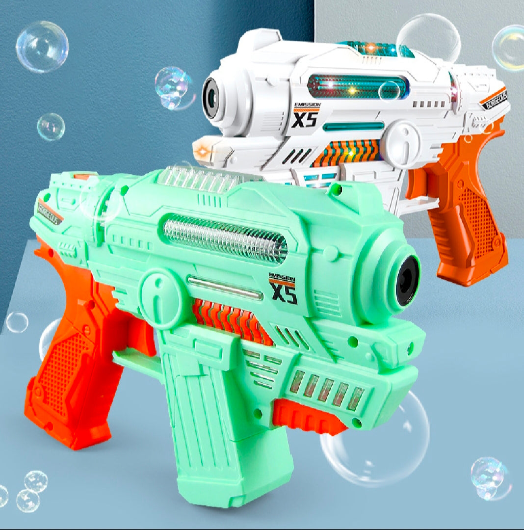 Musical bubble gun