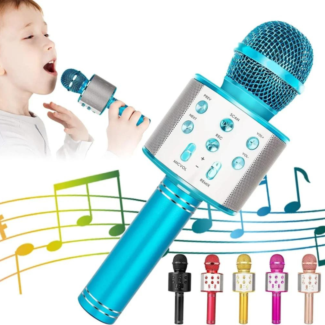 Wireless Bluetooth Handheld Karaoke Microphone Speaker