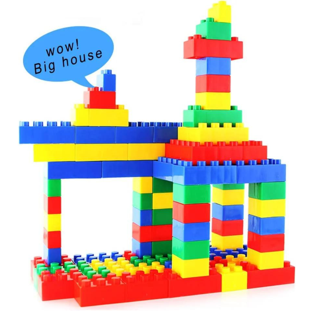 Block Building Toys Bucket