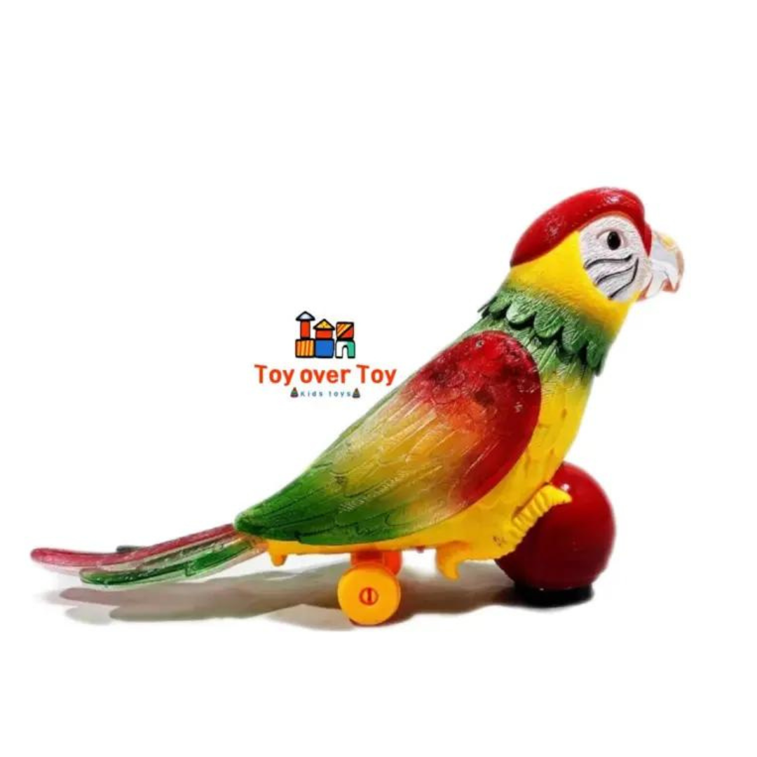 Electric Parrot Colorful Lights Toy