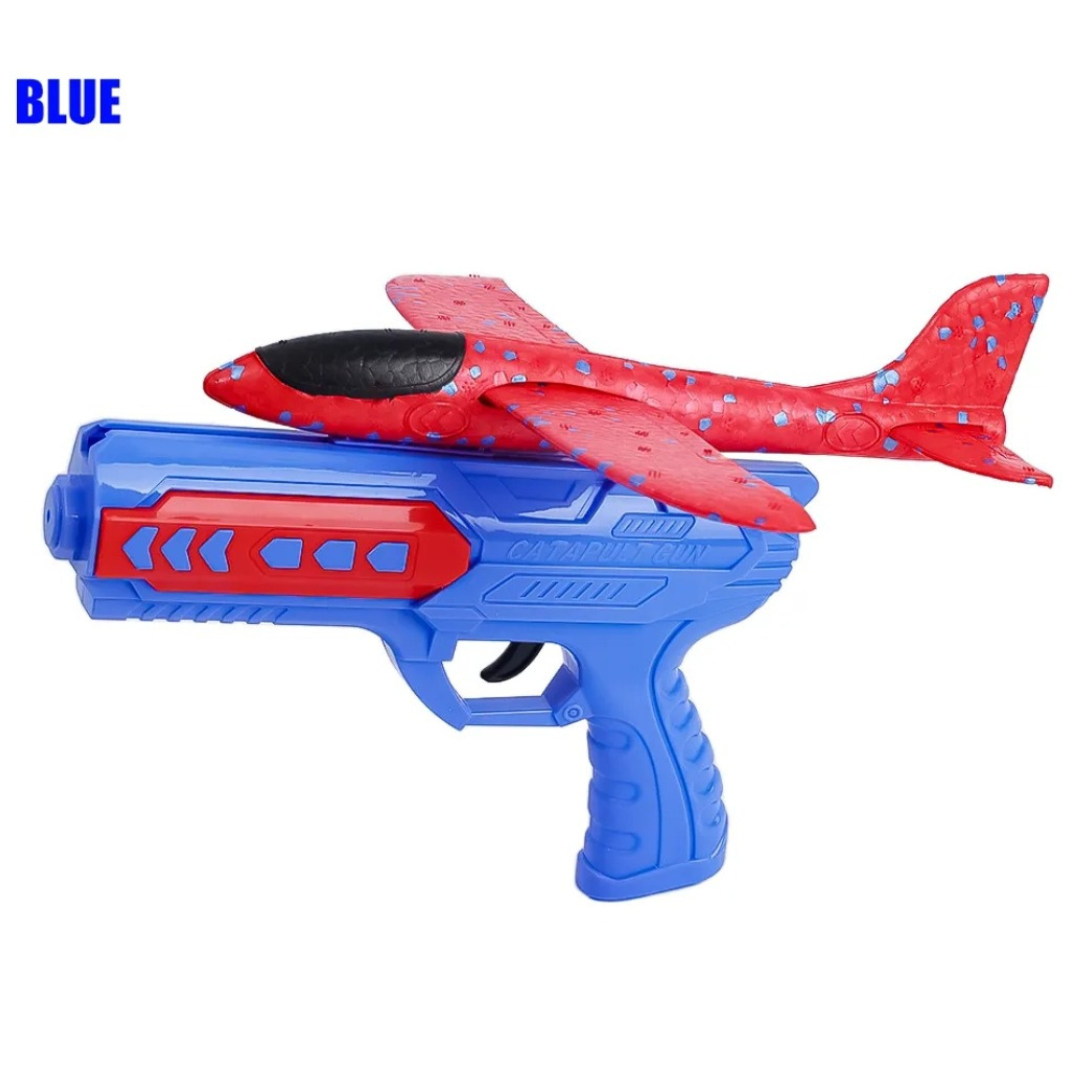 Airplane Launcher Toy Bubble Catapult Airplane Toy One Click Ejection