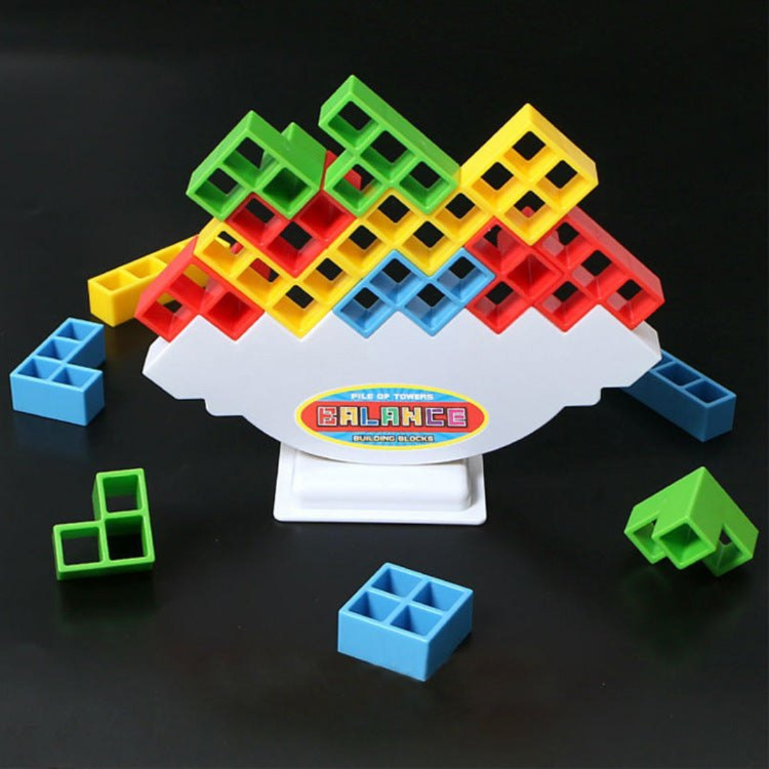 Tetra Tower Stacking Balance Game
