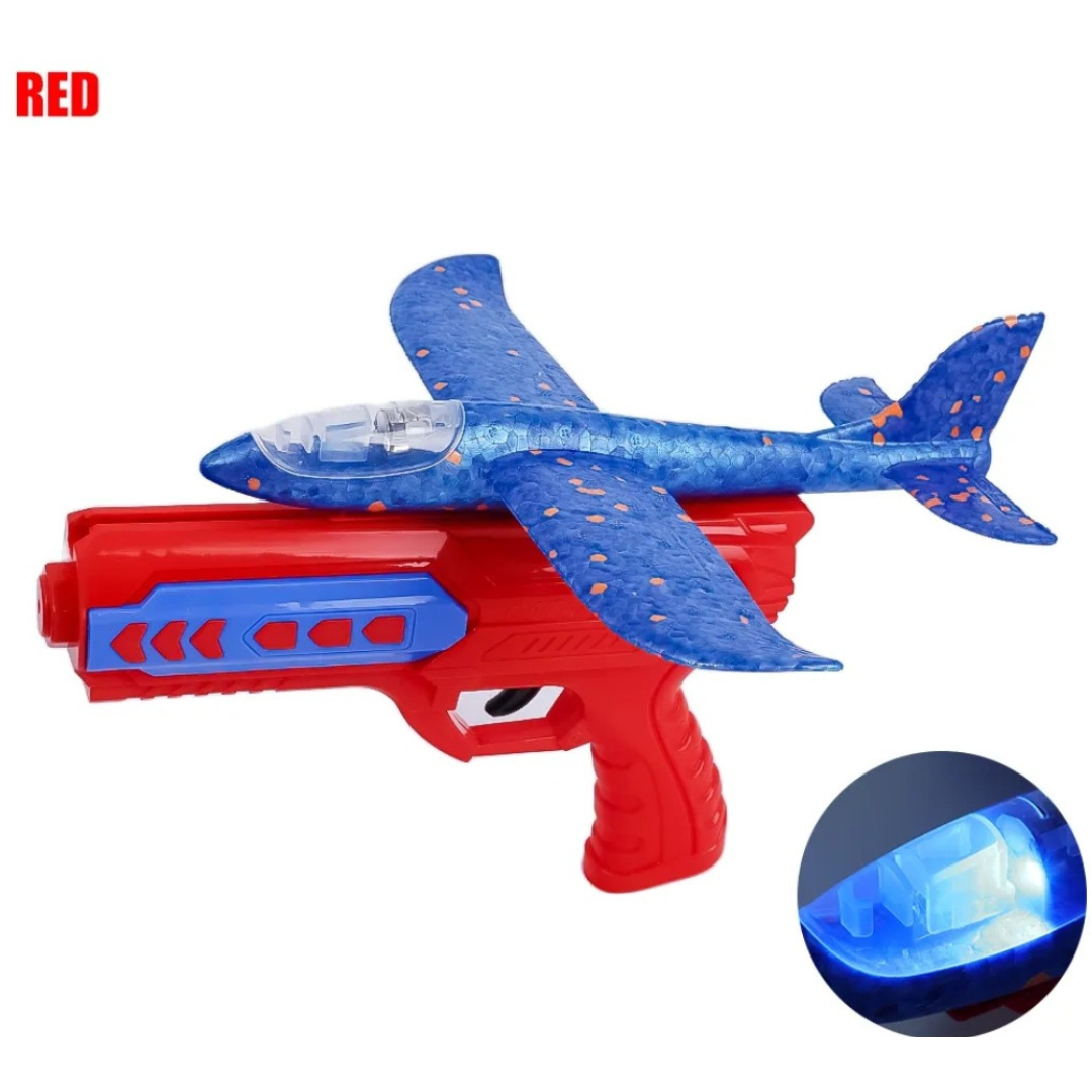 Airplane Launcher Toy Bubble Catapult Airplane Toy One Click Ejection