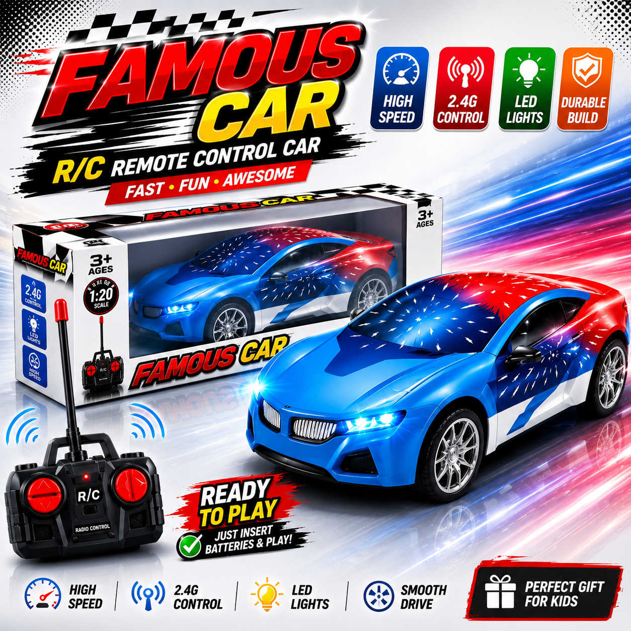 RC Spray Car