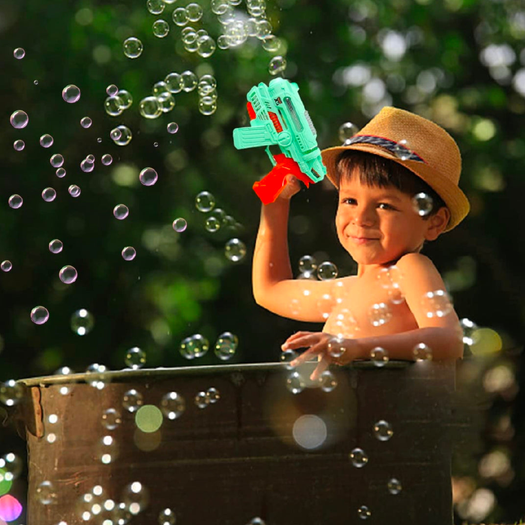 Musical bubble gun