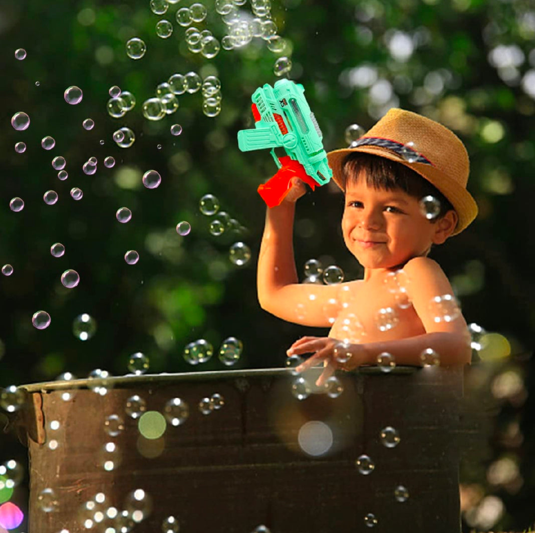 Musical bubble gun