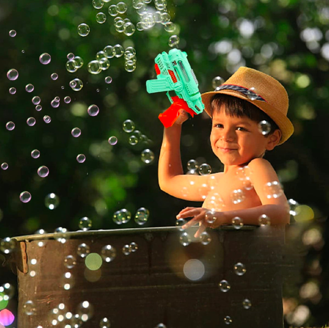 Musical bubble gun